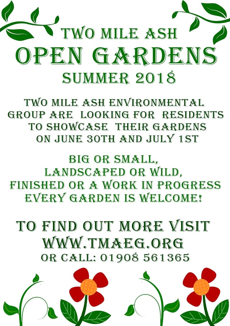 Open Gardens poster