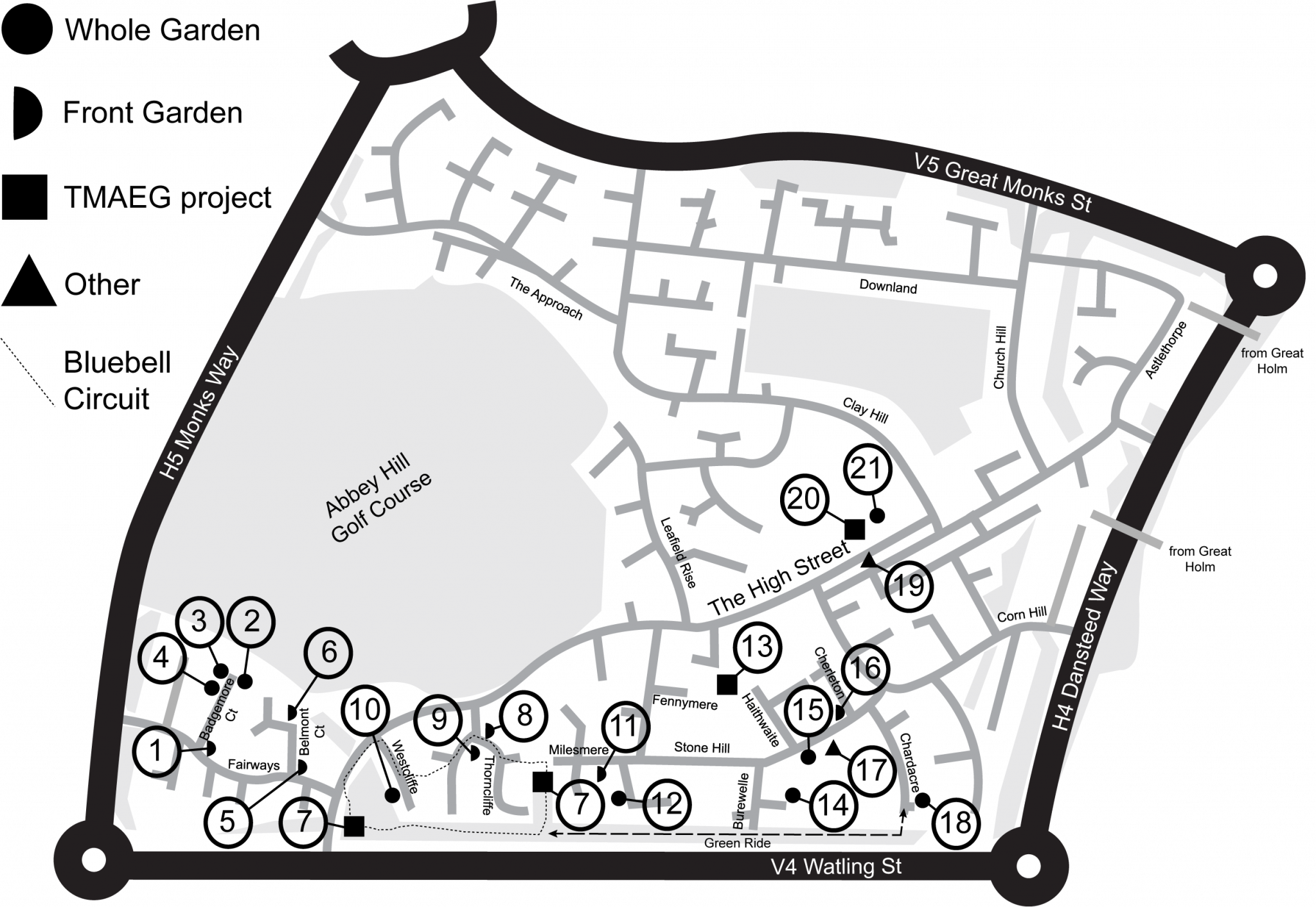 Open Gardens 2022 attractions Two Mile Ash Environmental Group